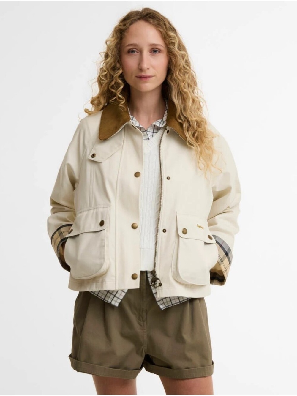 Barbour Cropped Beadnell Casual Jacket